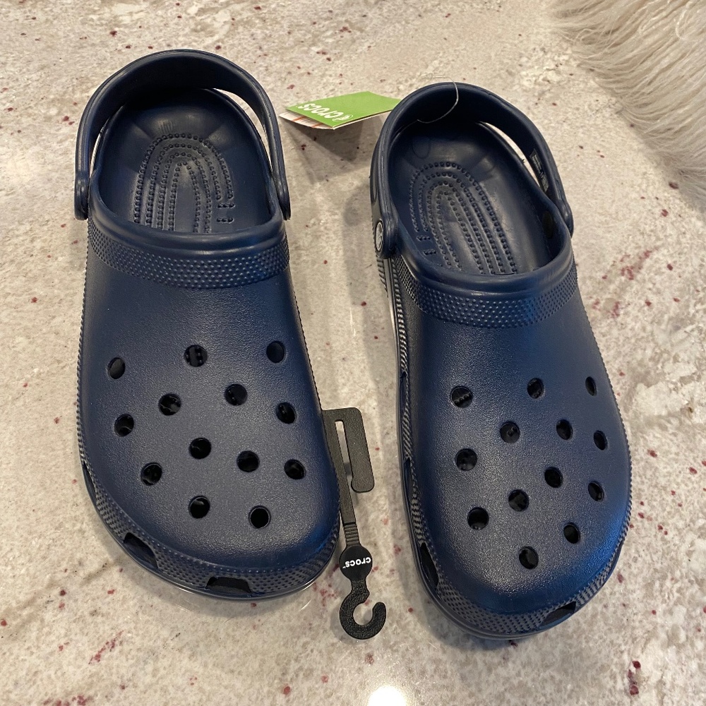 CROCS, Classic, Navy, NWT